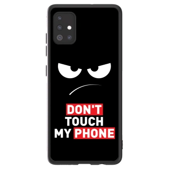 Picasee ULTIMATE CASE pentru Samsung Galaxy A51 A515F - Angry Eyes - Transparent