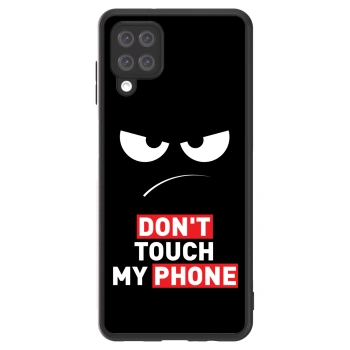 Picasee ULTIMATE CASE pentru Samsung Galaxy A12 A125F - Angry Eyes - Transparent