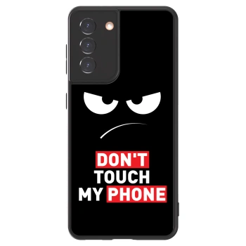 Picasee ULTIMATE CASE pentru Samsung Galaxy S21 5G G991B - Angry Eyes - Transparent