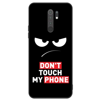 Husă pentru Xiaomi Redmi 9 - Angry Eyes - Transparent