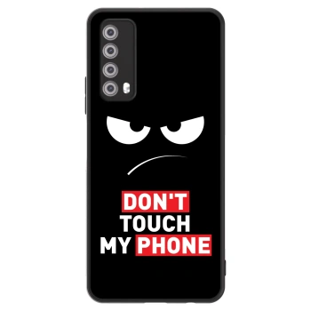 Husă pentru Huawei P Smart 2021 - Angry Eyes - Transparent