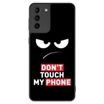 Husă pentru Samsung Galaxy S21+ 5G G996F - Angry Eyes - Transparent
