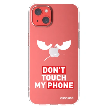 Picasee husă transparentă din silicon pentru Apple iPhone 13 - Angry Eyes - Transparent