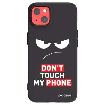 Picasee husă neagră din silicon pentru Apple iPhone 13 - Angry Eyes - Transparent