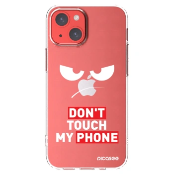 Picasee husă transparentă din silicon pentru Apple iPhone 13 mini - Angry Eyes - Transparent