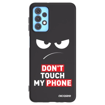 Husă pentru Samsung Galaxy A32 4G SM-A325F - Angry Eyes - Transparent