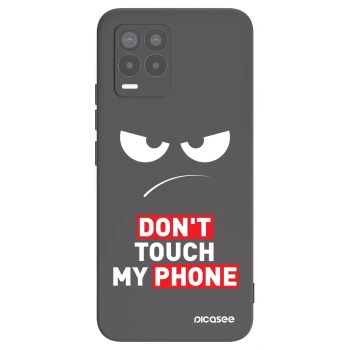 Husă pentru Realme 8 4G - Angry Eyes - Transparent