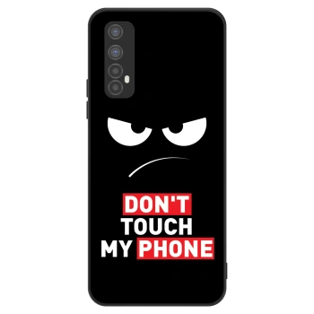 Husă pentru Realme 7 - Angry Eyes - Transparent
