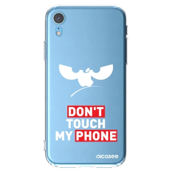 Picasee husă transparentă din silicon pentru Apple iPhone XR - Angry Eyes - Transparent