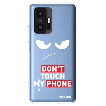 Picasee husă transparentă din silicon pentru Xiaomi 11T - Angry Eyes - Transparent