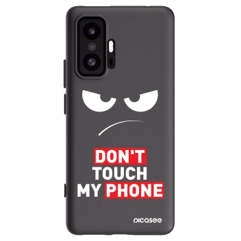 Picasee husă neagră din silicon pentru Xiaomi 11T Pro - Angry Eyes - Transparent