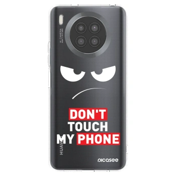 Picasee husă transparentă din silicon pentru Huawei Nova 8i - Angry Eyes - Transparent