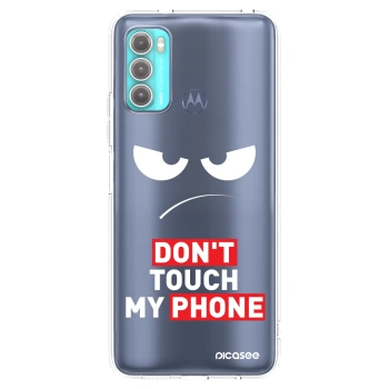 Picasee husă transparentă din silicon pentru Motorola Moto G60 - Angry Eyes - Transparent