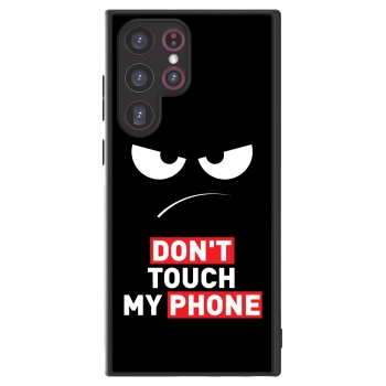 Picasee ULTIMATE CASE pentru Samsung Galaxy S22 Ultra 5G - Angry Eyes - Transparent