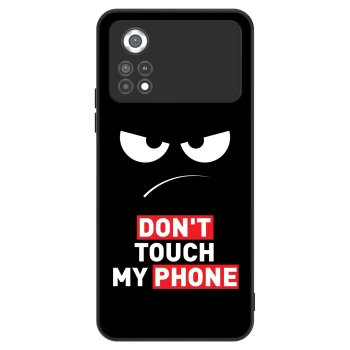 Husă pentru Xiaomi Poco X4 Pro 5G - Angry Eyes - Transparent