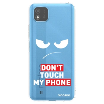 Picasee husă transparentă din silicon pentru Realme C11 (2021) - Angry Eyes - Transparent