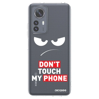 Picasee husă transparentă din silicon pentru Xiaomi 12 Pro - Angry Eyes - Transparent