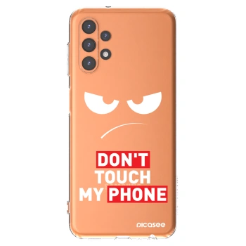 Picasee husă transparentă din silicon pentru Samsung Galaxy A13 4G A135 - Angry Eyes - Transparent