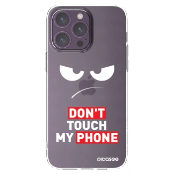 Picasee husă transparentă din silicon pentru Apple iPhone 14 Pro Max - Angry Eyes - Transparent
