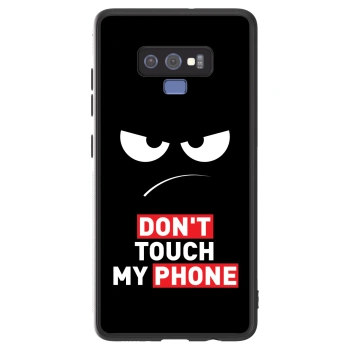 Husă pentru Samsung Galaxy Note 9 N960F - Angry Eyes - Transparent
