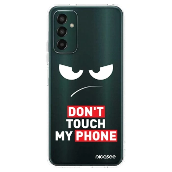 Picasee husă transparentă din silicon pentru Samsung Galaxy M13 M135F - Angry Eyes - Transparent