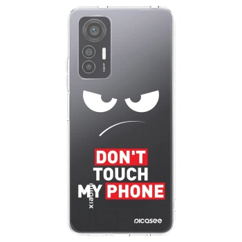 Picasee husă transparentă din silicon pentru Xiaomi 12 Lite - Angry Eyes - Transparent