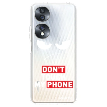 Picasee husă transparentă din silicon pentru Honor 70 - Angry Eyes - Transparent