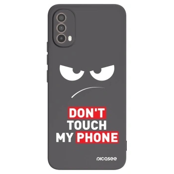 Husă pentru Motorola Moto E40 - Angry Eyes - Transparent