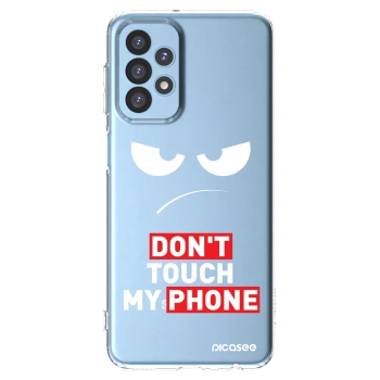 Picasee husă transparentă din silicon pentru Samsung Galaxy A23 A235F 4G - Angry Eyes - Transparent