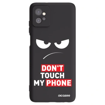 Husă pentru Motorola Moto G32 - Angry Eyes - Transparent