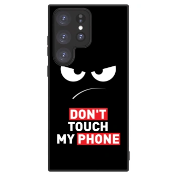 Picasee ULTIMATE CASE pentru Samsung Galaxy S23 Ultra 5G - Angry Eyes - Transparent