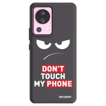 Picasee husă neagră din silicon pentru Xiaomi 13 Lite - Angry Eyes - Transparent