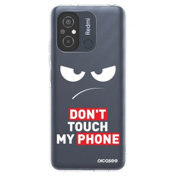 Picasee husă transparentă din silicon pentru Xiaomi Redmi 12C - Angry Eyes - Transparent