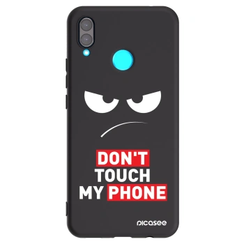 Picasee husă neagră din silicon pentru Huawei Nova 3 - Angry Eyes - Transparent