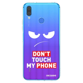 Picasee husă transparentă din silicon pentru Huawei Nova 3 - Angry Eyes - Transparent