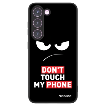 Picasee ULTIMATE CASE PowerShare pentru Samsung Galaxy S23 5G - Angry Eyes - Transparent