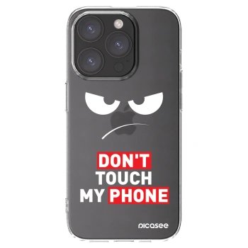 Picasee husă transparentă din silicon pentru Apple iPhone 15 Pro - Angry Eyes - Transparent