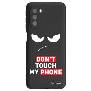 Husă pentru Motorola Moto G51 - Angry Eyes - Transparent