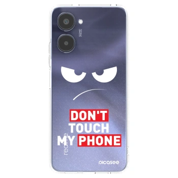 Picasee husă transparentă din silicon pentru Realme 10 4G - Angry Eyes - Transparent