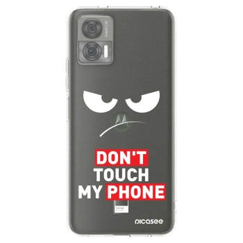 Picasee husă transparentă din silicon pentru Motorola Edge 30 Neo - Angry Eyes - Transparent