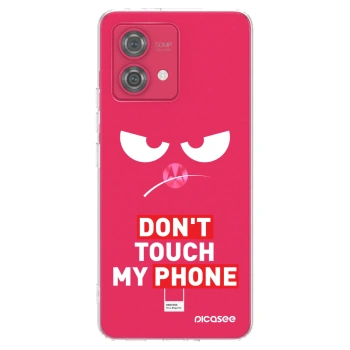 Picasee husă transparentă din silicon pentru Motorola Moto G84 5G - Angry Eyes - Transparent
