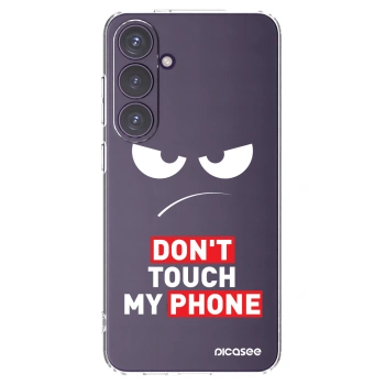 Picasee husă transparentă din silicon pentru Samsung Galaxy S24+ S926B 5G - Angry Eyes - Transparent