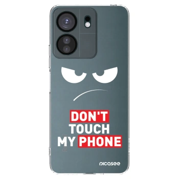 Picasee husă transparentă din silicon pentru Xiaomi Redmi 13C 4G - Angry Eyes - Transparent