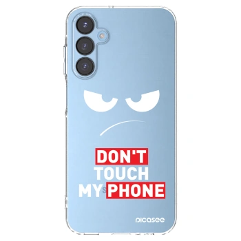 Picasee husă transparentă din silicon pentru Samsung Galaxy A15 A156B 5G - Angry Eyes - Transparent