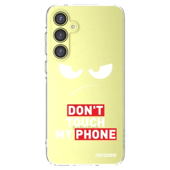 Picasee husă transparentă din silicon pentru Samsung Galaxy A35 5G A356B - Angry Eyes - Transparent