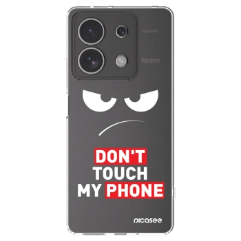 Picasee husă transparentă din silicon pentru Xiaomi Redmi Note 13 4G - Angry Eyes - Transparent