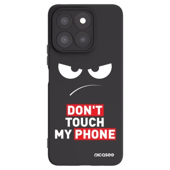 Picasee husă neagră din silicon pentru Honor X8b - Angry Eyes - Transparent