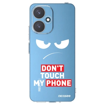 Picasee husă transparentă din silicon pentru Xiaomi Redmi 13C 5G - Angry Eyes - Transparent