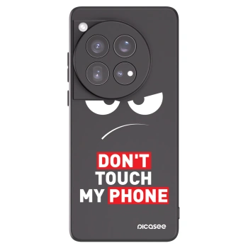 Picasee husă neagră din silicon pentru OnePlus 12 5G - Angry Eyes - Transparent