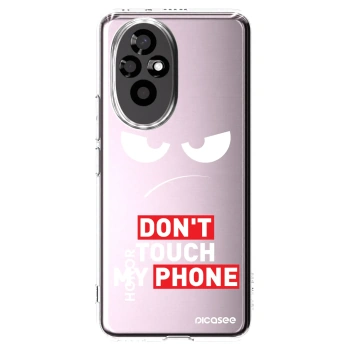 Picasee husă transparentă din silicon pentru Honor 200 Pro 5G - Angry Eyes - Transparent